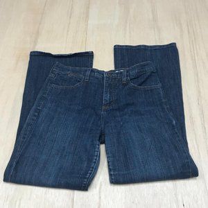 NYDJ women dark blue size 8p bootcut